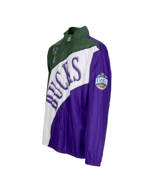Light Jackets di Mitchell & Ness in Green da Uomo
