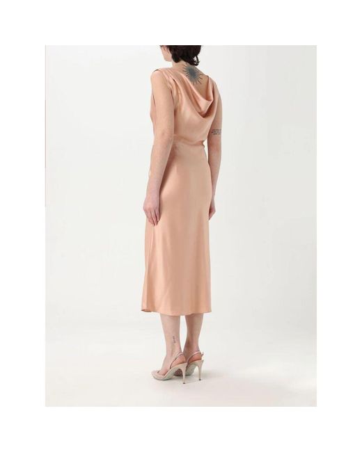 Blumarine Natural Party Dresses