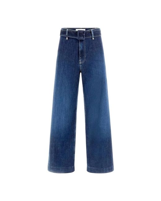 Jeans a gamba larga di Guess in Blue