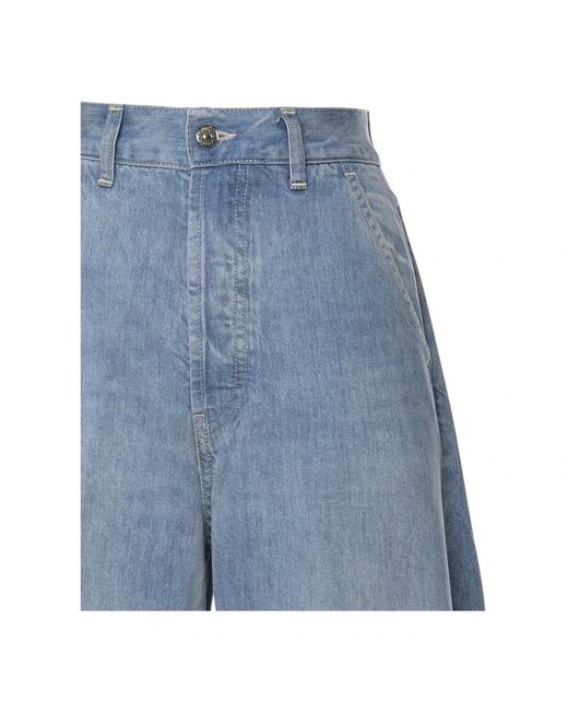 Dondup Rechte Jeans in het Blue