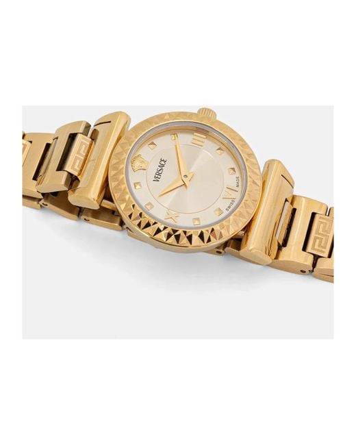 Watches di Versace in Metallic