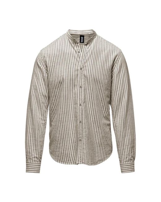 Bomboogie Gray Casual Shirts for men