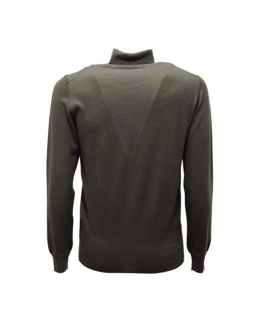 Paolo Pecora Green Turtlenecks for men
