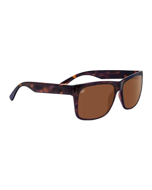 187642n0a sunglasses di Serengeti in Brown