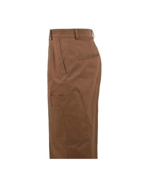 Daniele Alessandrini Brown Straight Trousers for men
