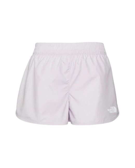 Short Shorts The North Face de color Purple