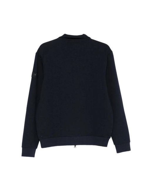Peuterey Blue Zip-Throughs for men