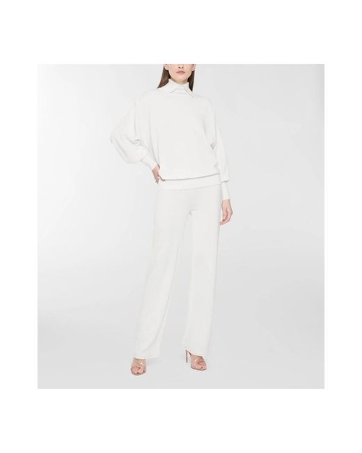 Cashmere Knitwear Genny de color White