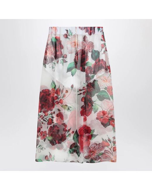 Dolce & Gabbana Pink Midi Skirts