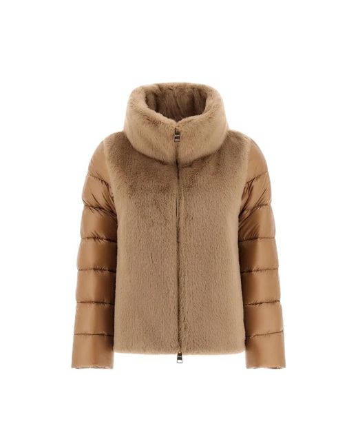 Down Jackets Herno de color Brown