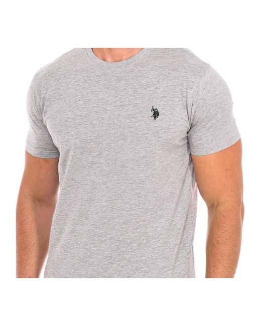 U.S. POLO ASSN. Gray T-Shirts for men