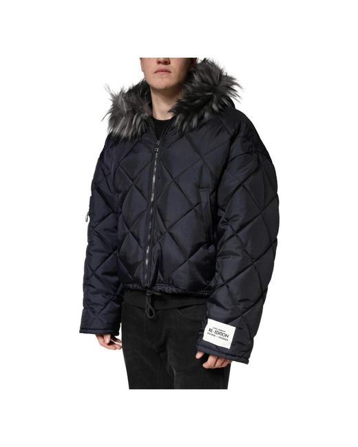 Dolce & Gabbana Black Winter Jackets for men