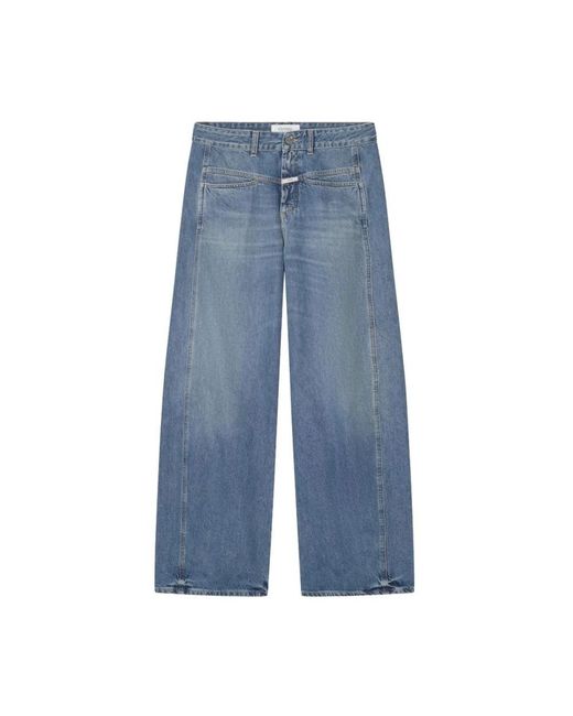 Closed Blue Wide Jeans