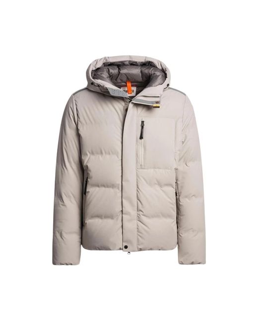 Parajumpers Gray Winter Jackets for men