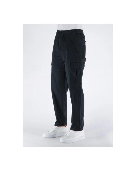 Burberry Blue Cropped Trousers for men