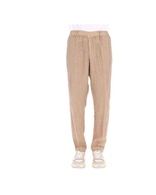 Myths Leinenhose Leicht Bequem Stilvoll in Natural für Herren