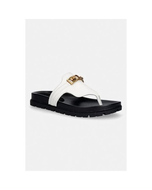 Guess Farron Flip Flops in het Black