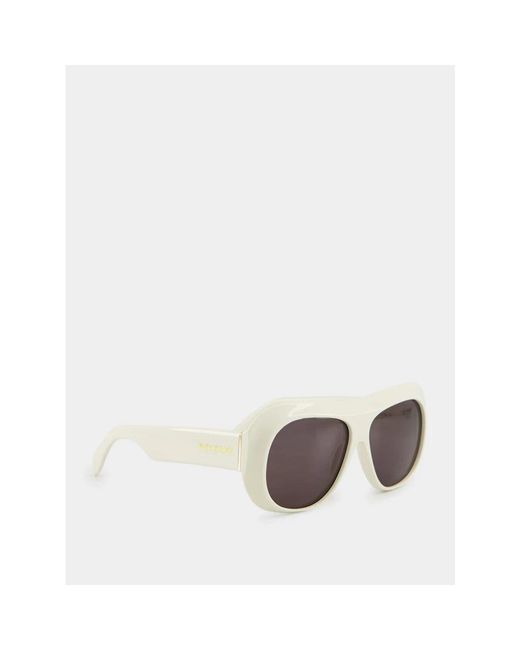 Palm Angels Gray Sunglasses for men