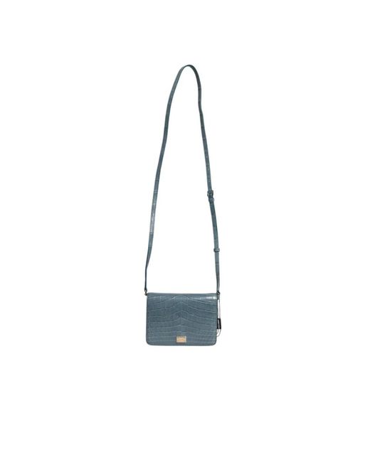 Dolce & Gabbana Blue Cross Body Bags
