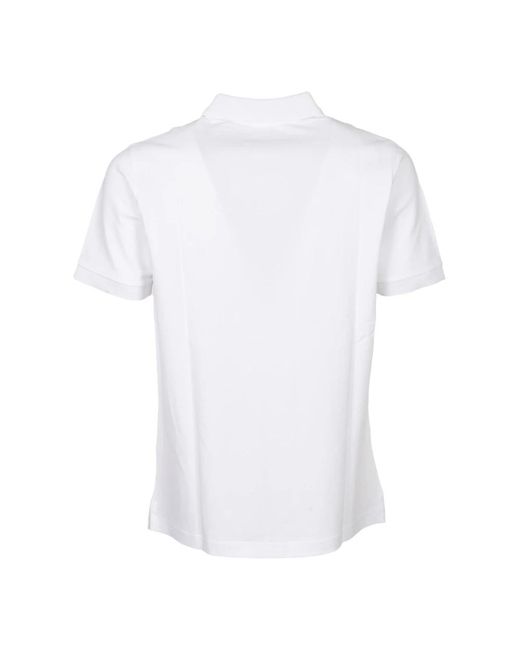 Fay White Polo Shirts for men