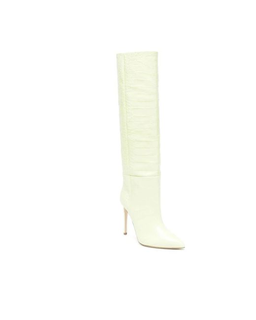 Paris Texas Yellow Over-The-Knee Boots