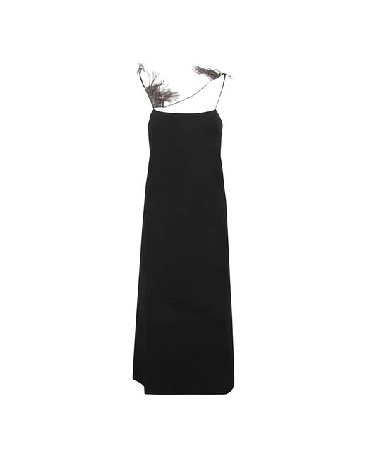 Jil Sander Black Maxi Dresses