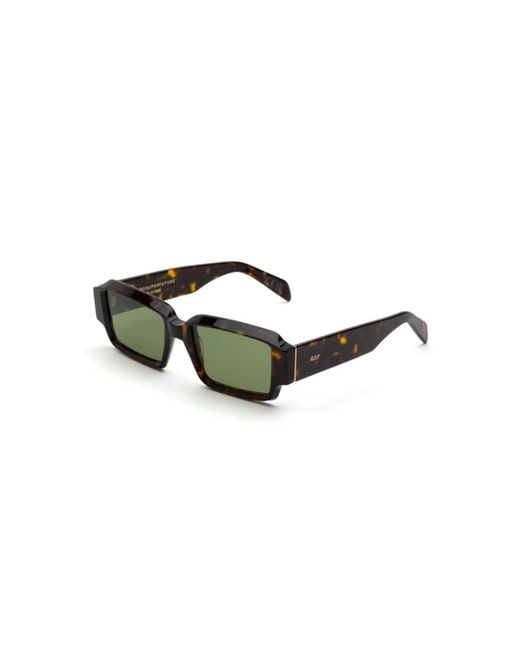 Occhiali da sole eleganti per luso quotidiano di Retrosuperfuture in Green