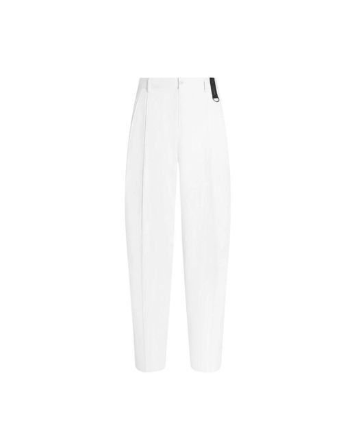 Dolce & Gabbana White Suit Trousers for men