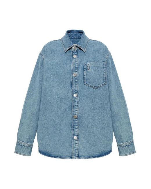 AMI Blue Denimhemd