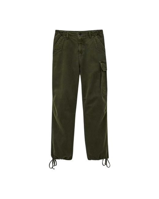 Ba&sh Broeken ,Groen ,Katoen Fino Utility Broek in het Green