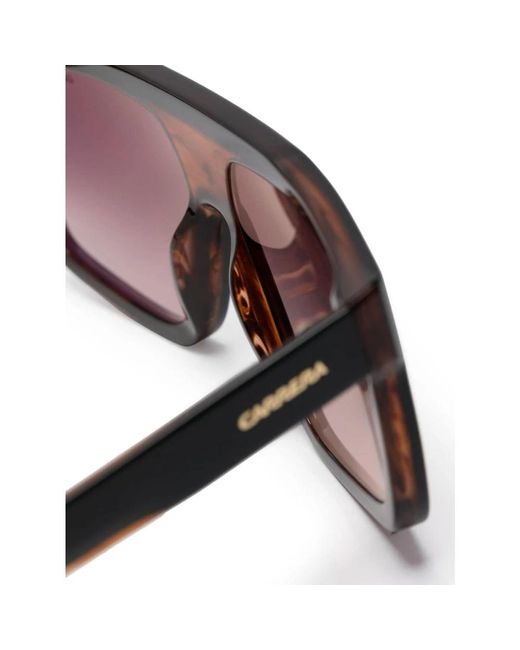 Carrera Brown Stilvolle sonnenbrille mit zubehör