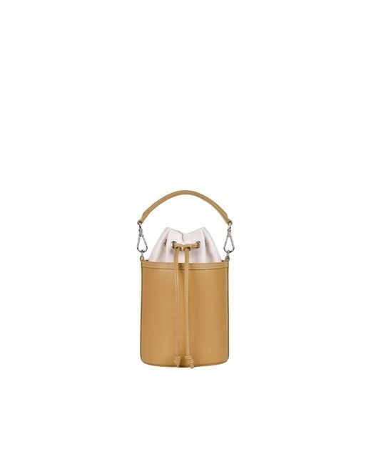 Marina Raphael Metallic Bucket Bags