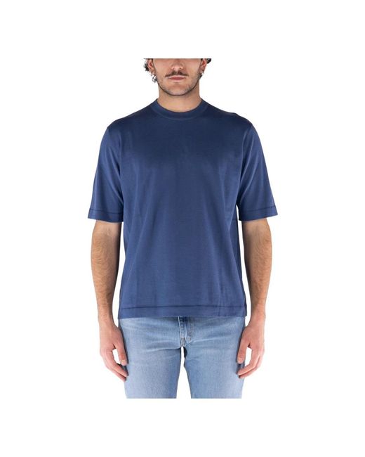 K-Way Blue T-Shirts for men