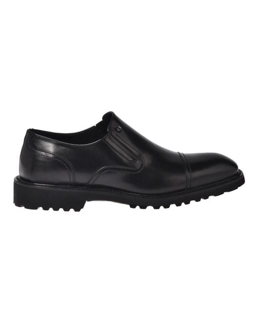 Baldinini Black Loafers for men