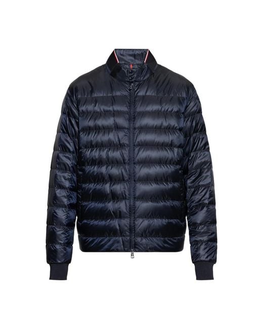 Moncler Blue Down Jackets for men