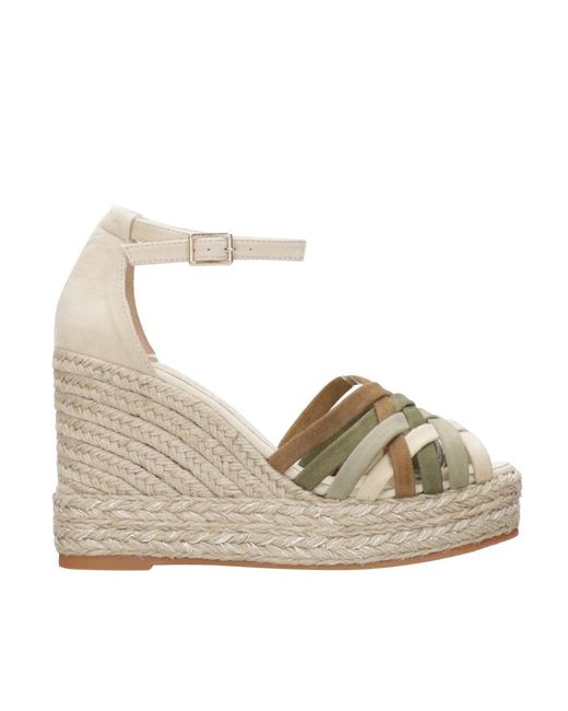 Espadrilles Metallic Wedges