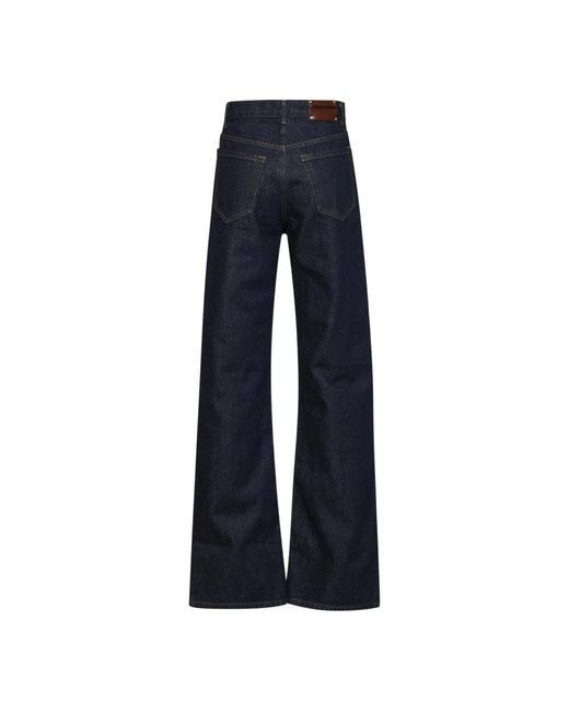 Flared Jeans Dries Van Noten de color Blue