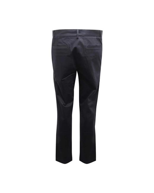 Armani Blue Slim-Fit Trousers for men