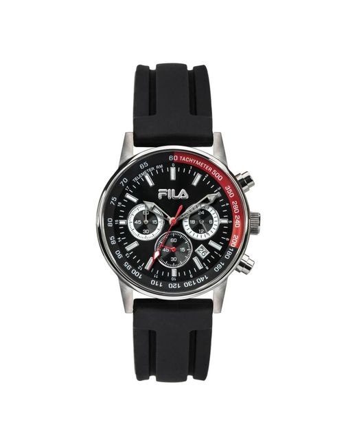 Watches di Fila in Black da Uomo