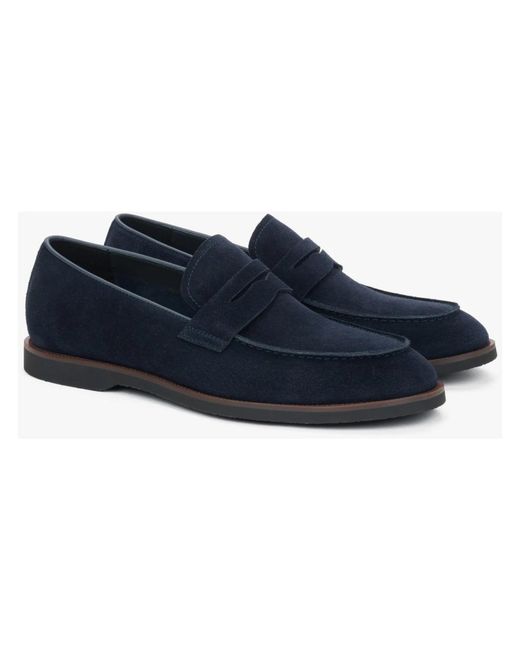 ESTRO Blue Loafers