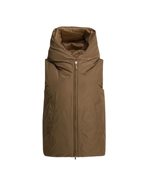 Max Mara Brown Vests