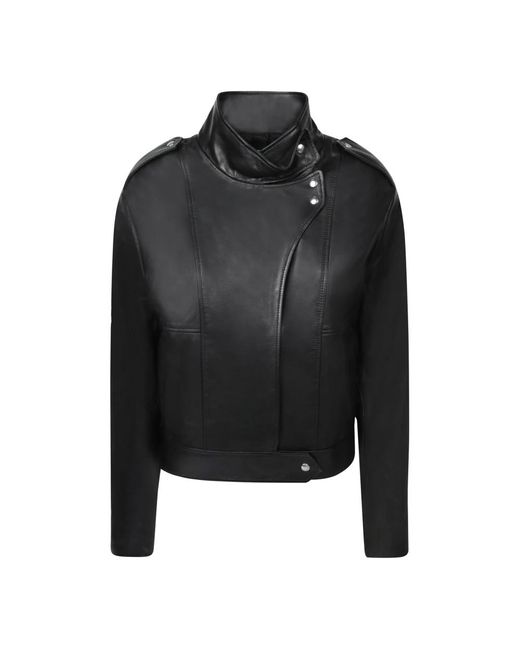 Leather Jackets IRO de color Black