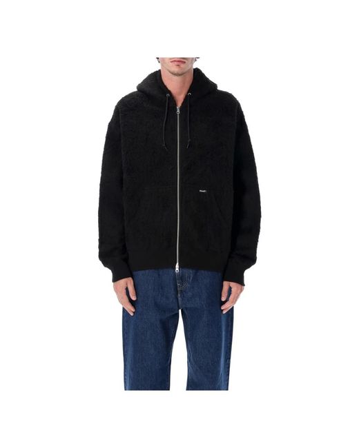 Zip-Throughs Huf de hombre de color Black