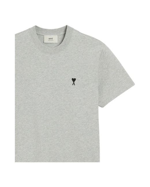 AMI T-Shirts in het Gray voor heren