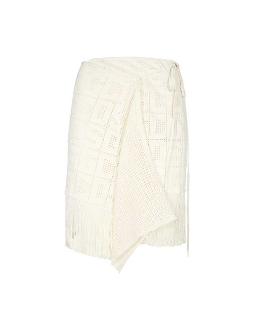 Gcds Natural Short Skirts
