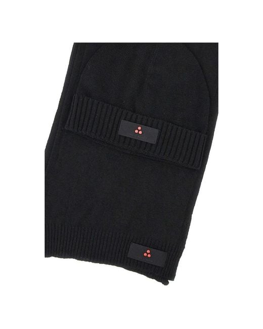 Peuterey Black Winter Scarves