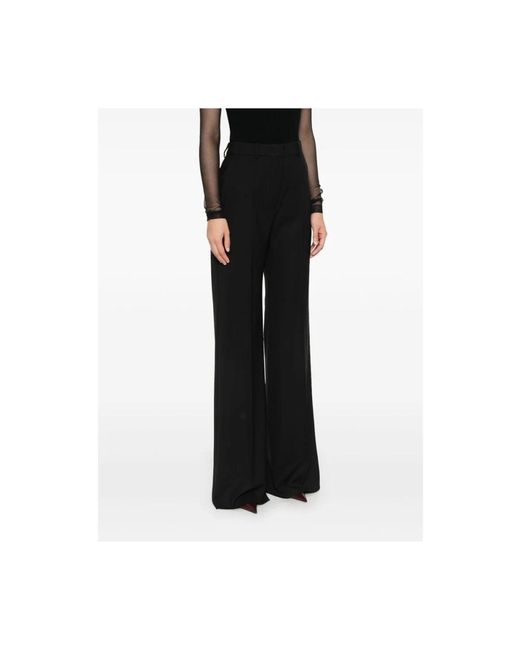 Wide Trousers Sportmax de color Black
