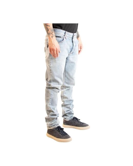 Philipp Plein Blue Slim Fit Jeans for men