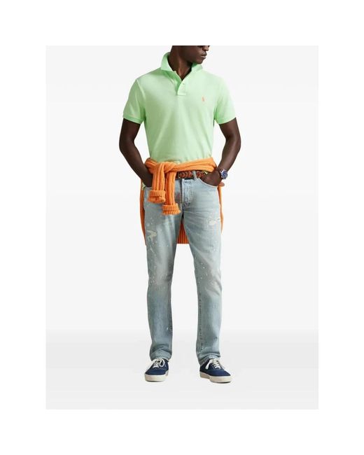 Ralph Lauren Green Polo Shirts for men