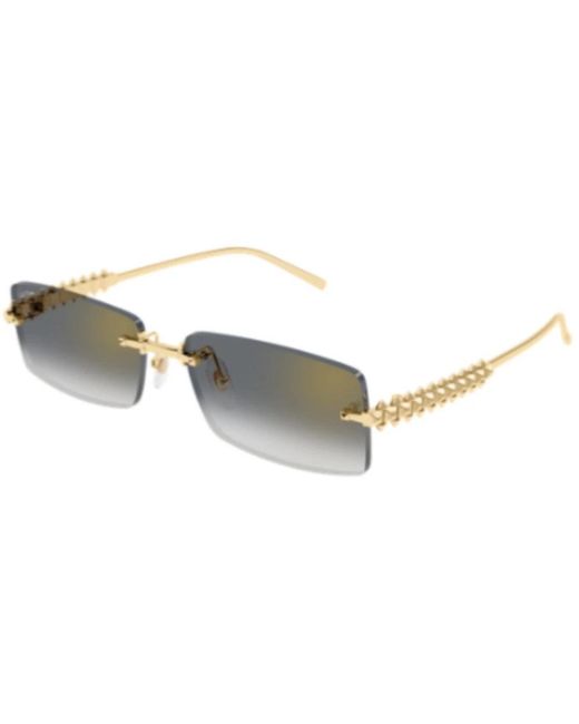 Cartier Metallic Sunglasses